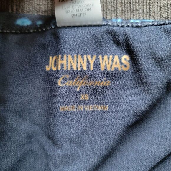 Johnny Was Annia Twist Floral One-Piece Swimsuit Size XS - Picture 15 of 16